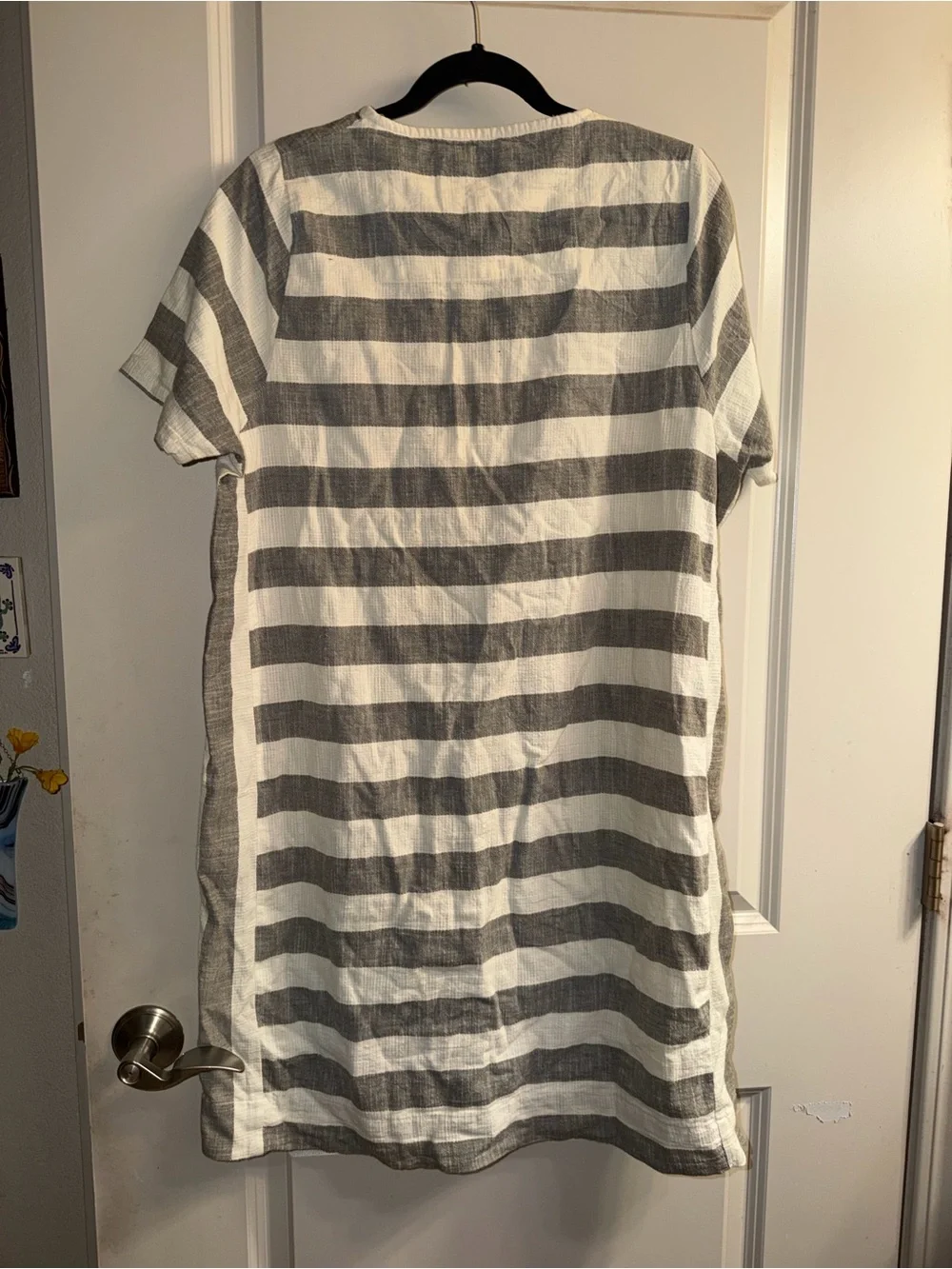 Ace & Jig Striped Tie-Front Tunic Dress